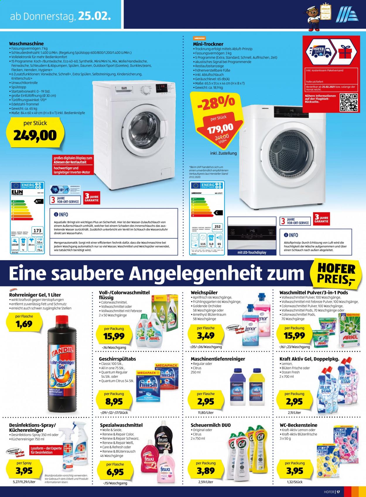 hofer flugblatt 20 2 2021 27 2 2021 seite 17 rabatt kompass
