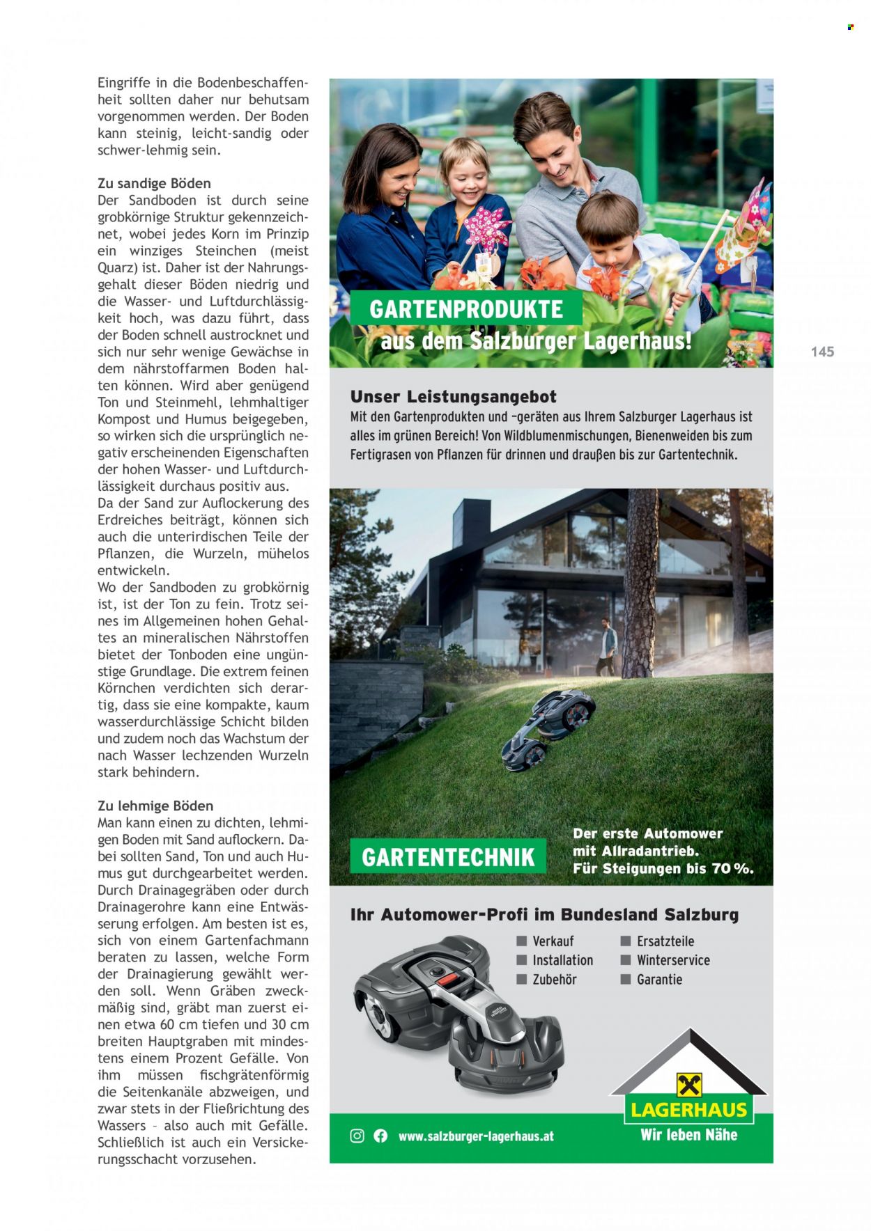 Angebote Salzburger Lagerhaus. Seite 147.