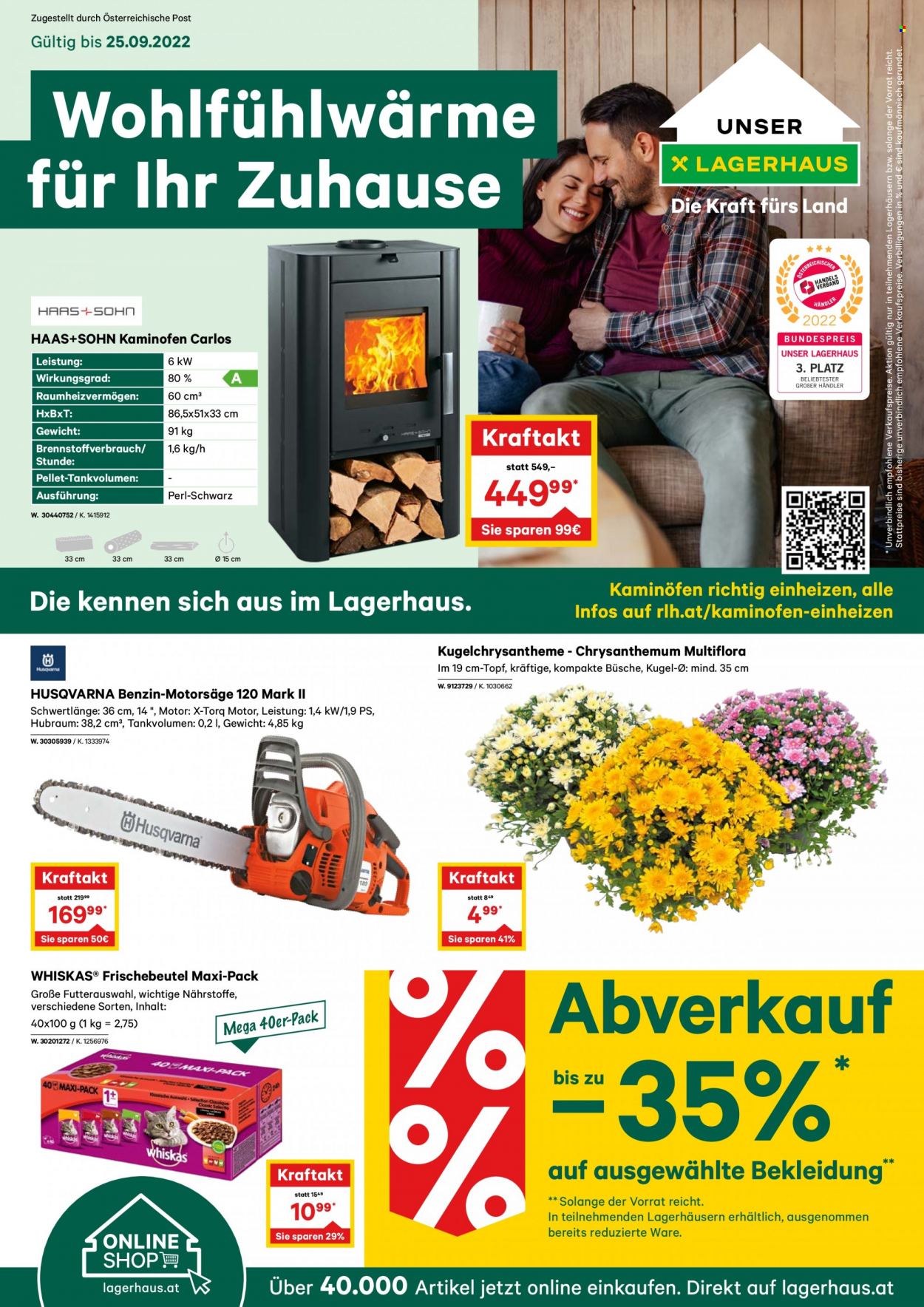 Angebote Lagerhaus - 12.9.2022 - 25.9.2022. Seite 1.