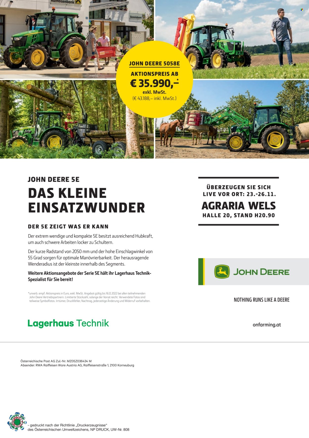 Angebote Lagerhaus - 1.11.2022 - 30.11.2022. Seite 76.