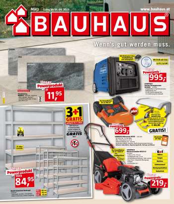 Flugblatt Bauhaus - März 2023