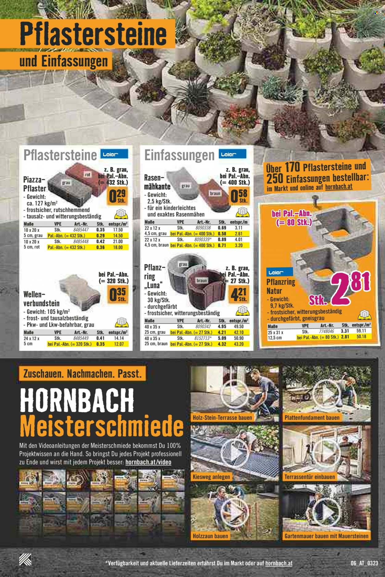 Angebote Hornbach - 1.3.2023 - 31.3.2023. Seite 6.