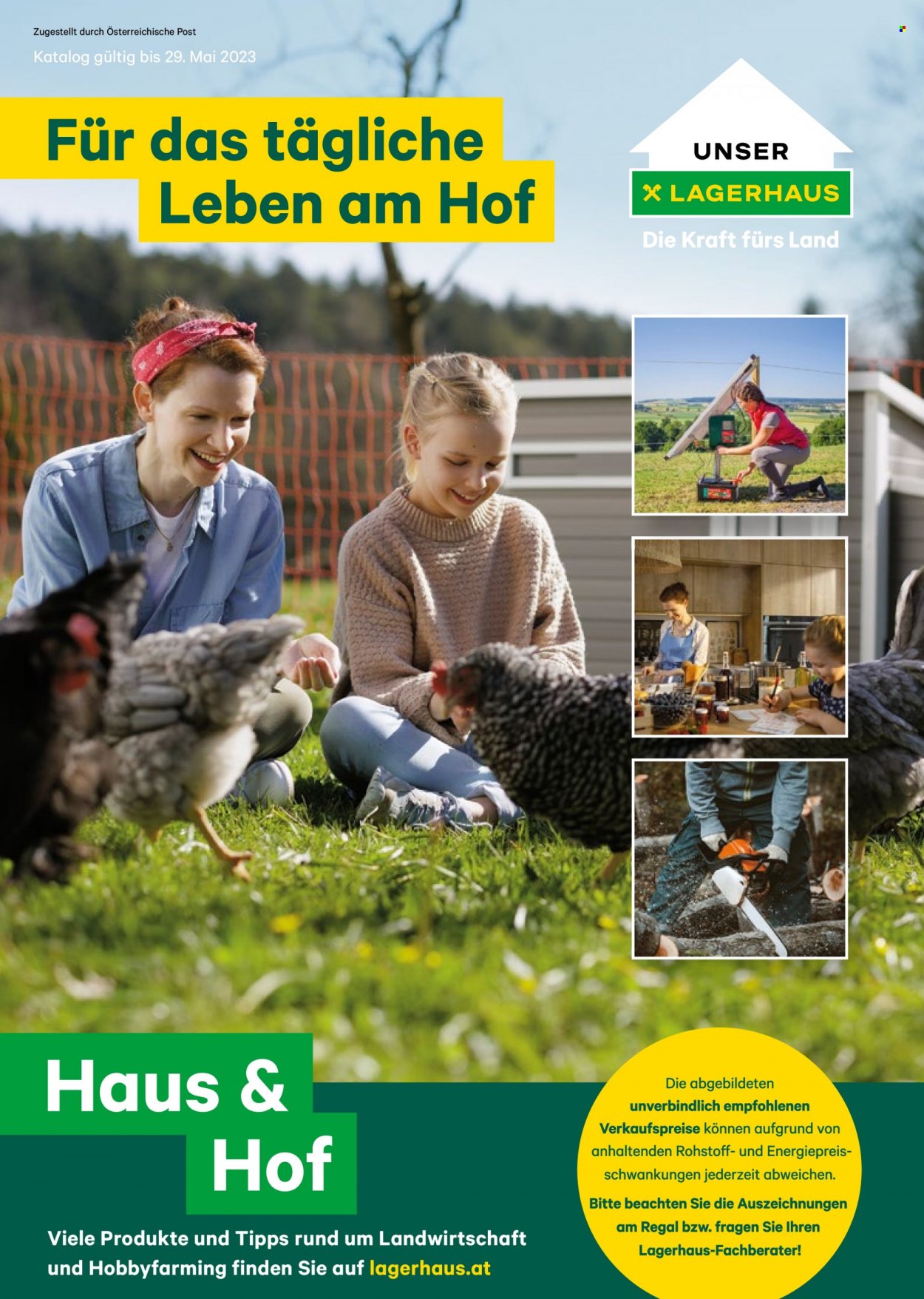 Angebote Lagerhaus - 16.3.2023 - 29.5.2023. Seite 1.