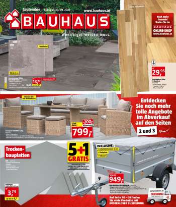 Flugblatt Bauhaus
