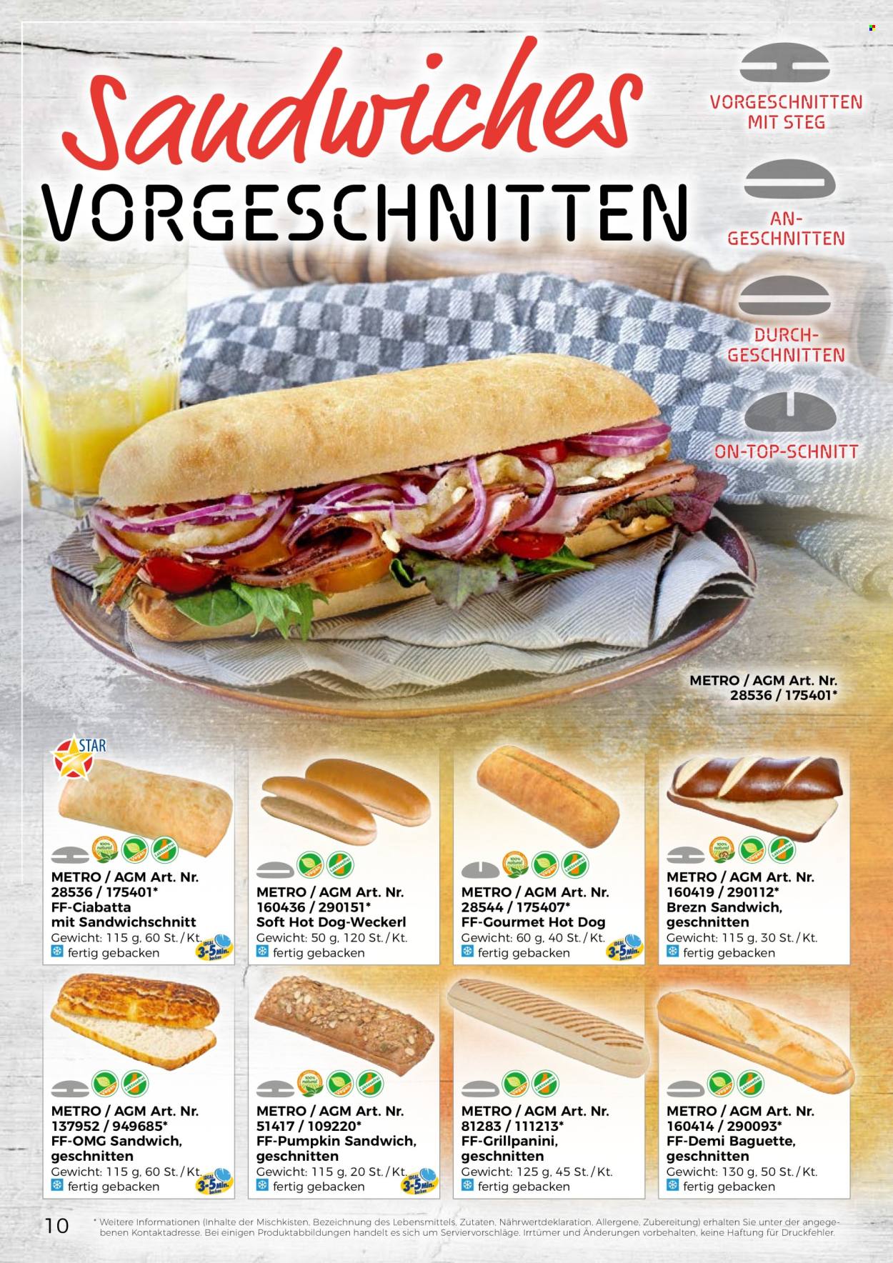 Angebote Metro. Seite 1