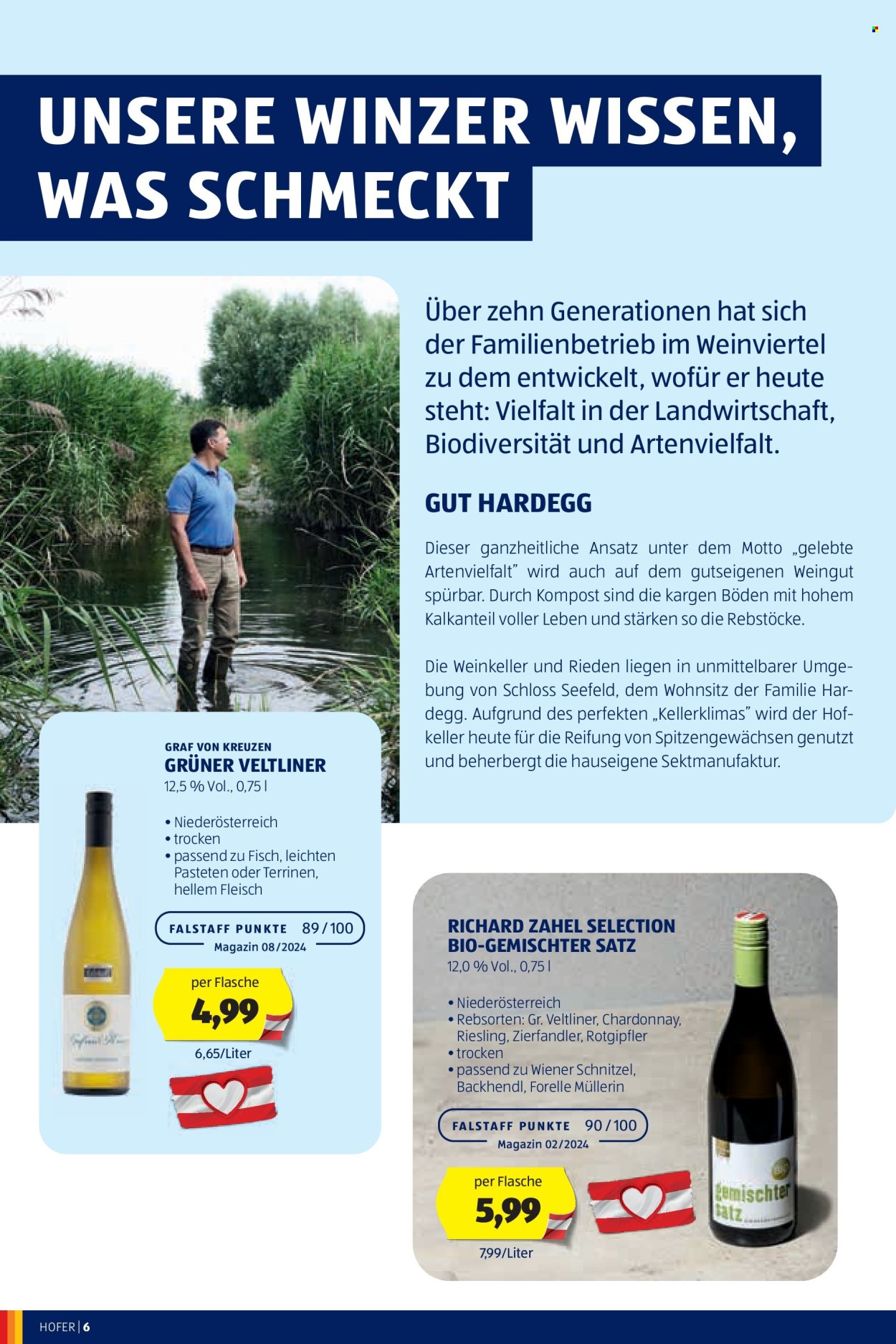 Angebote Hofer. Seite 1
