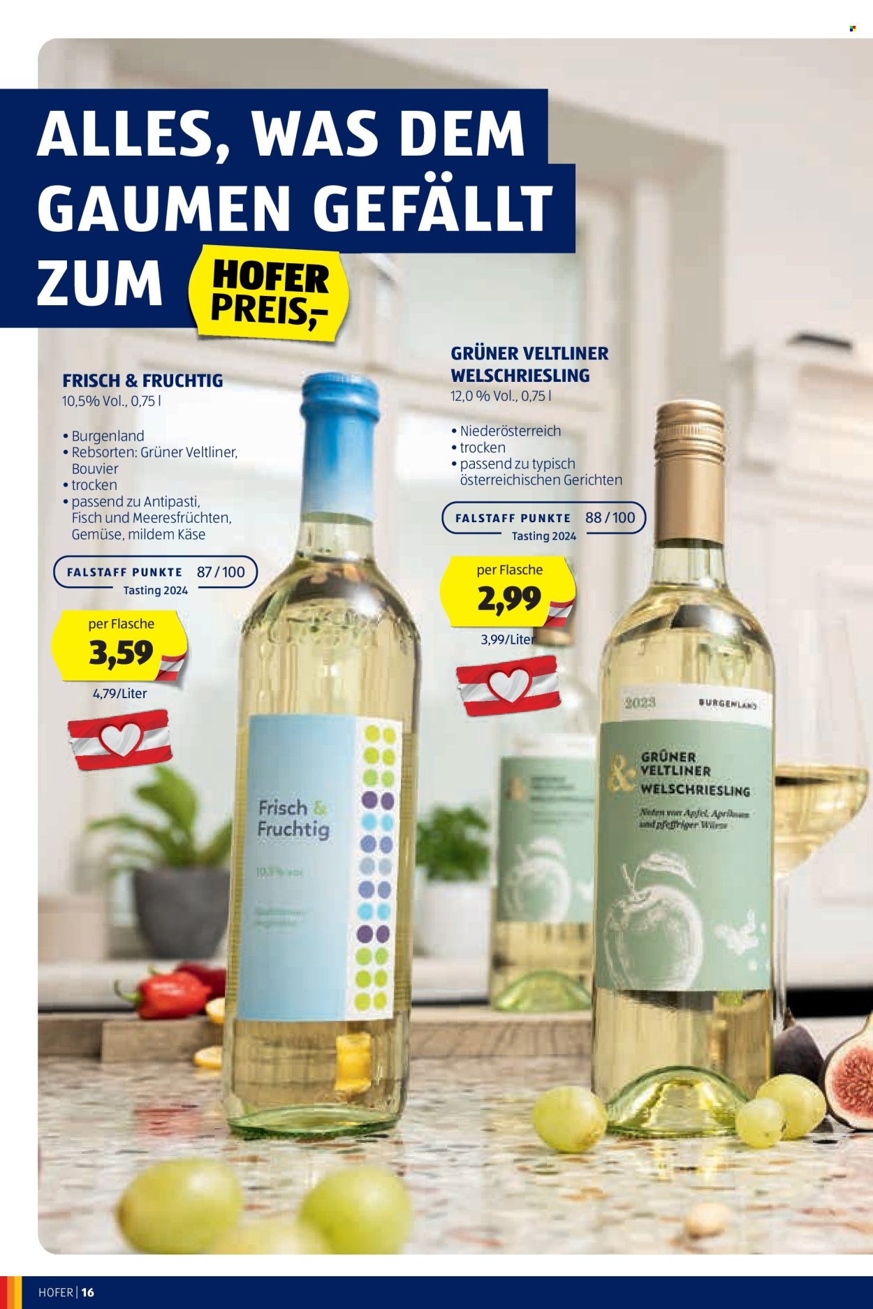 Angebote Hofer. Seite 1