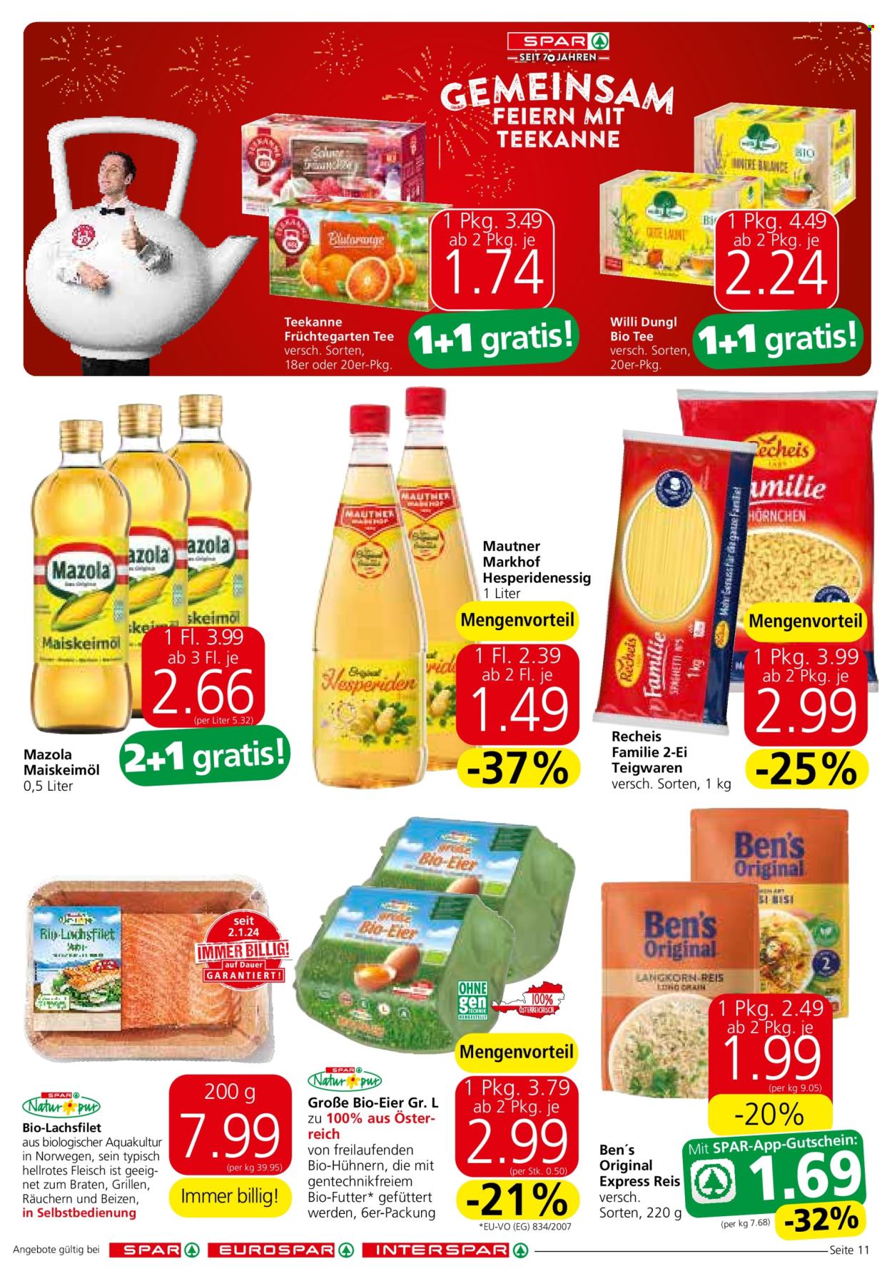 Leták EUROSPAR - 14.11.2024 - 27.11.2024. Strana 11