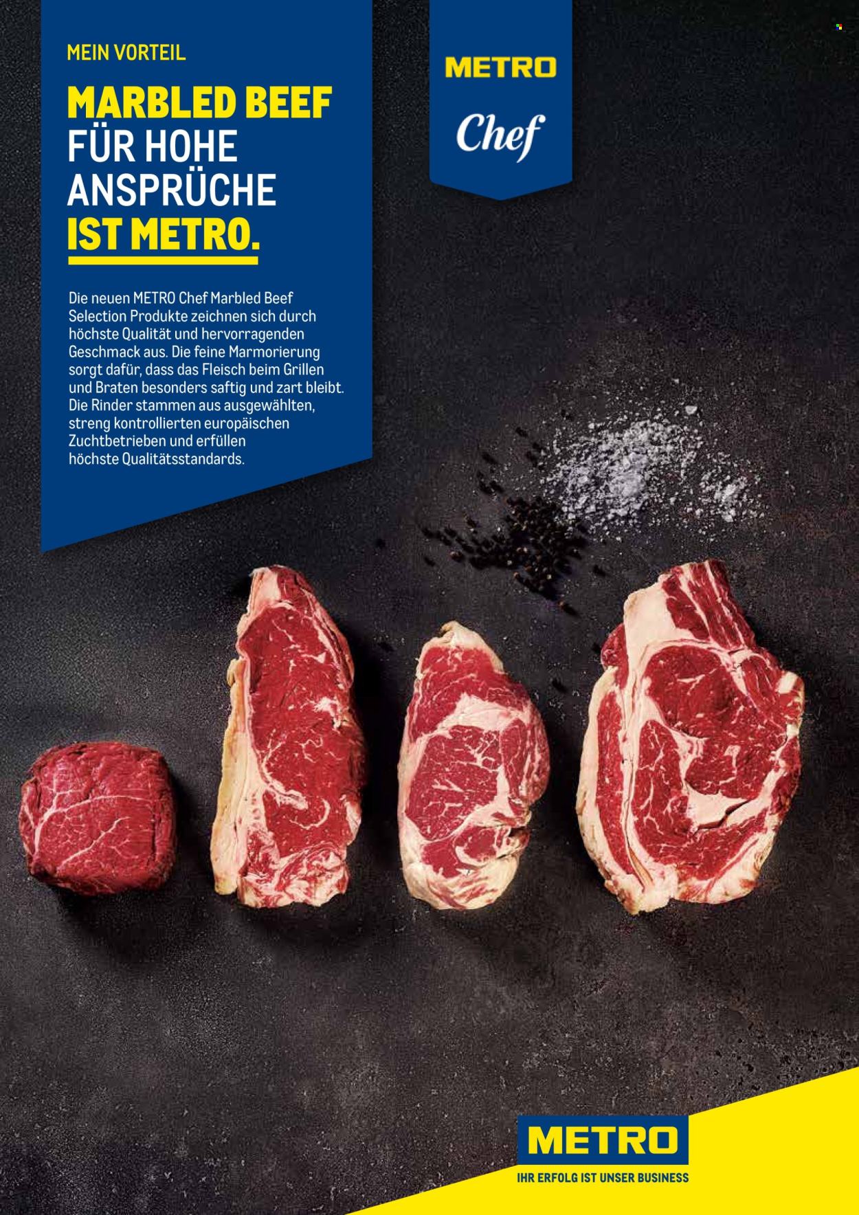 Angebote Metro. Seite 1