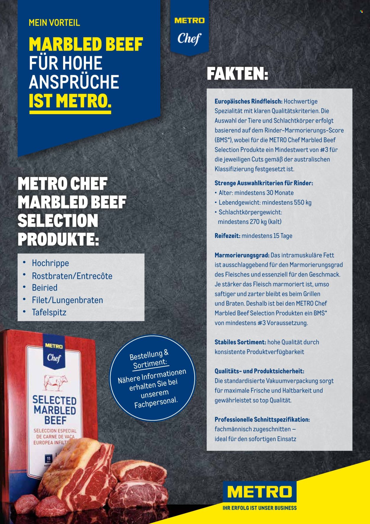 Angebote Metro. Seite 1