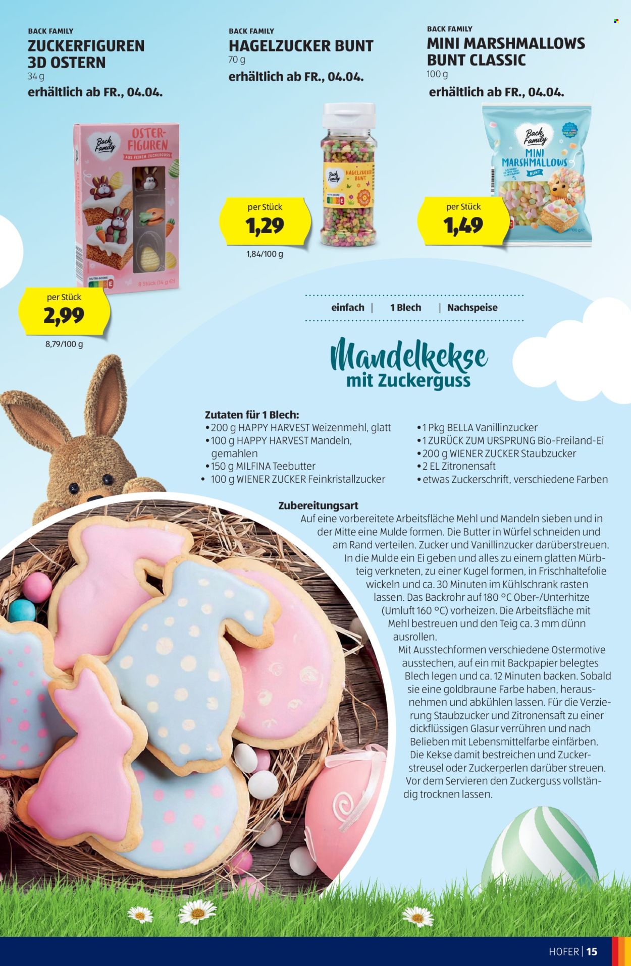 Angebote Hofer. Seite 1