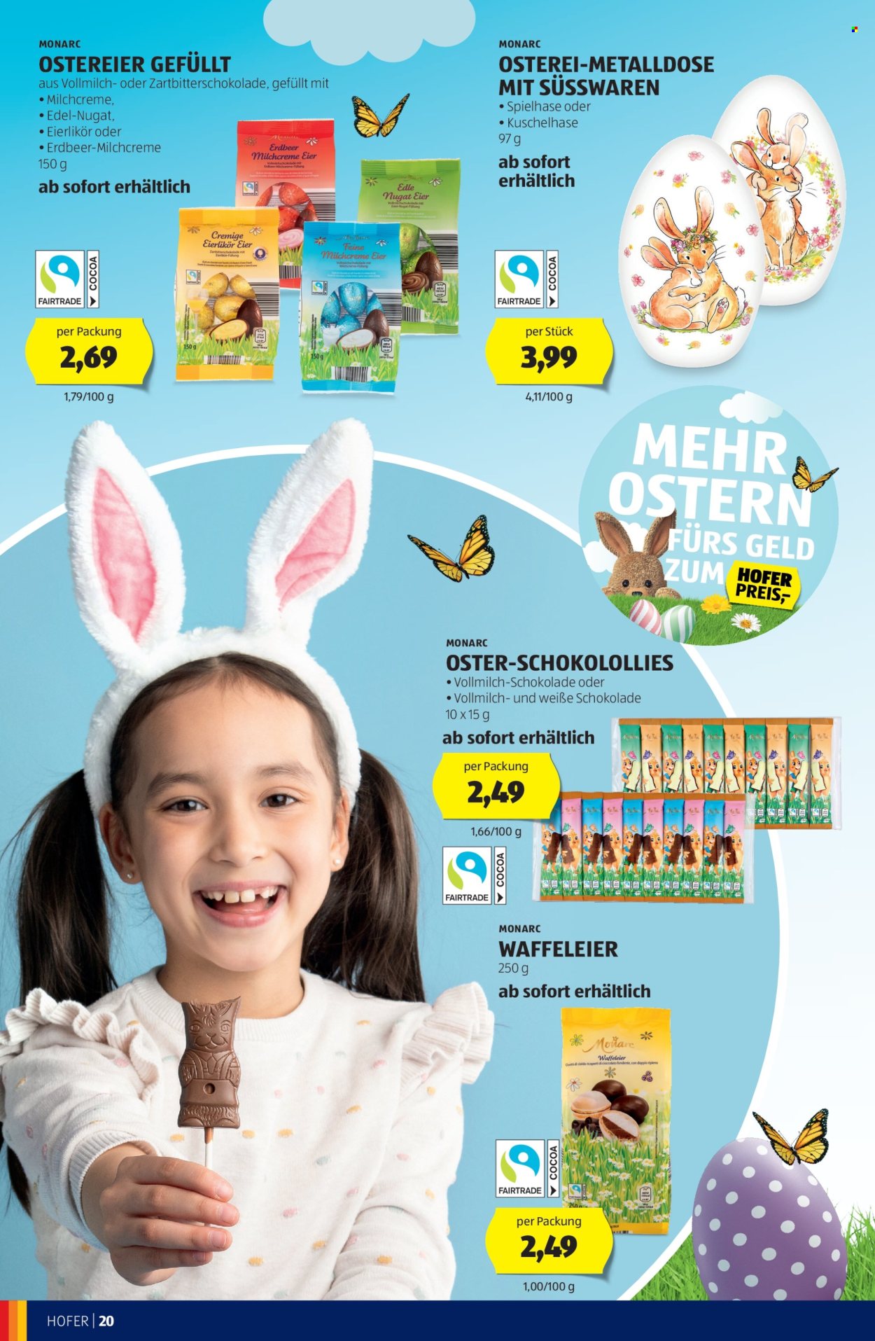 Angebote Hofer. Seite 1
