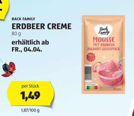 ERDBEER CREME