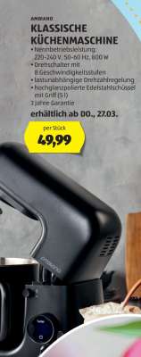 KLASSISCHE KÜCHENMASCHINE