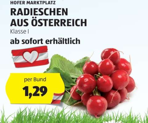 Radieschen aus Österreich
