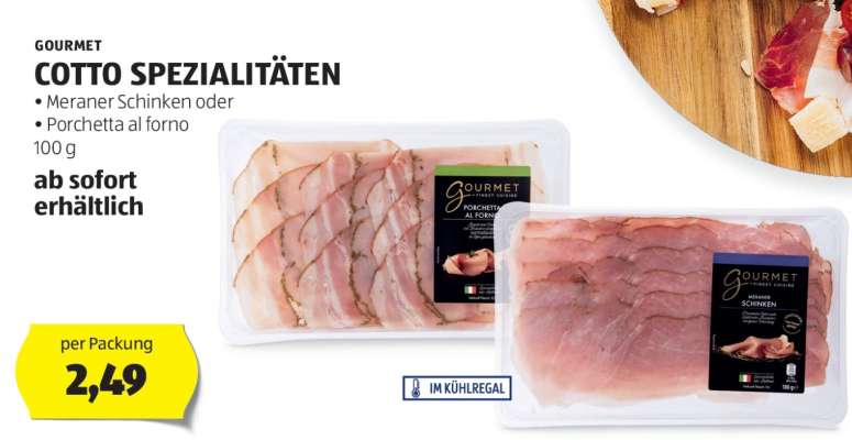 GOURMET COTTO SPEZIALITÄTEN