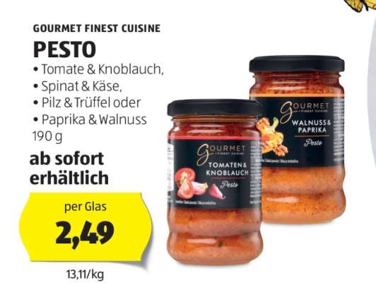 GOURMET FINEST CUISINE PESTO