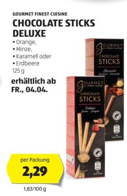 CHOCOLATE STICKS DELUXE