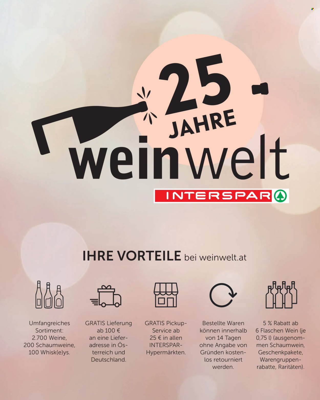 Angebote INTERSPAR - 16.3.2025 - 4.6.2025. Seite 1