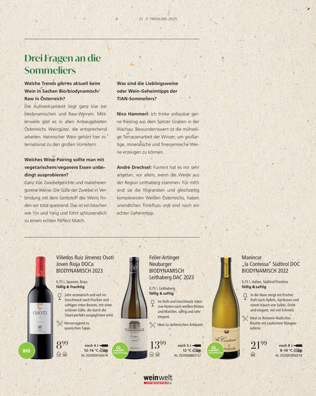 Angebote INTERSPAR - 16.3.2025 - 4.6.2025. Seite 1