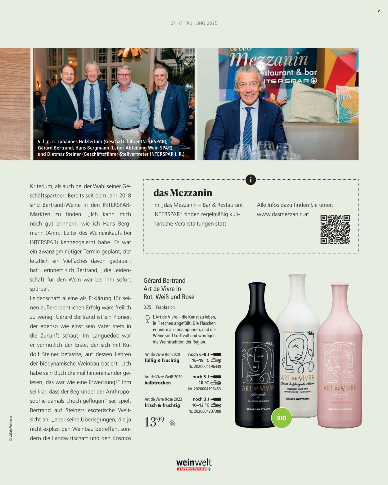 Angebote INTERSPAR - 16.3.2025 - 4.6.2025. Seite 1