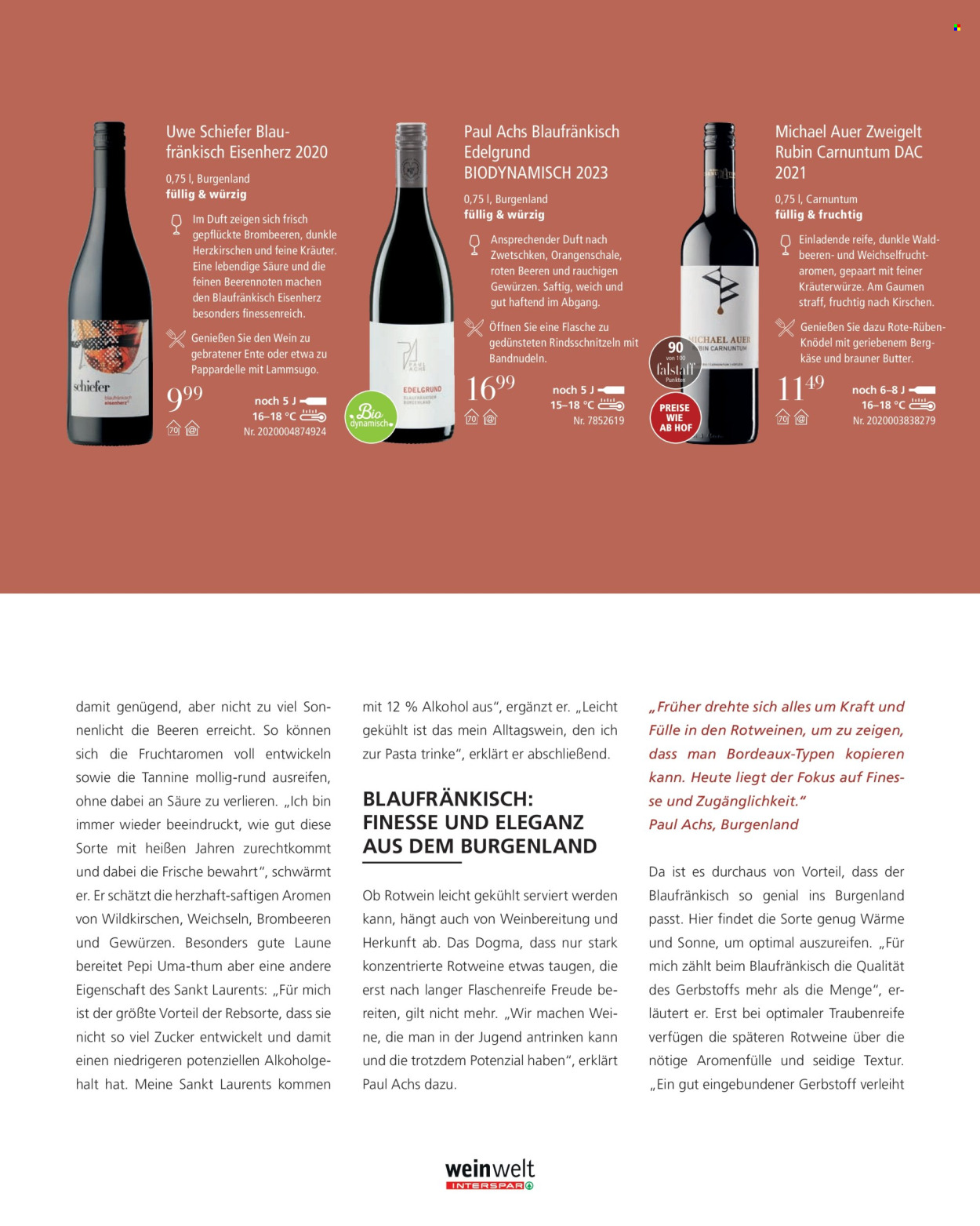 Angebote INTERSPAR - 16.3.2025 - 4.6.2025. Seite 1