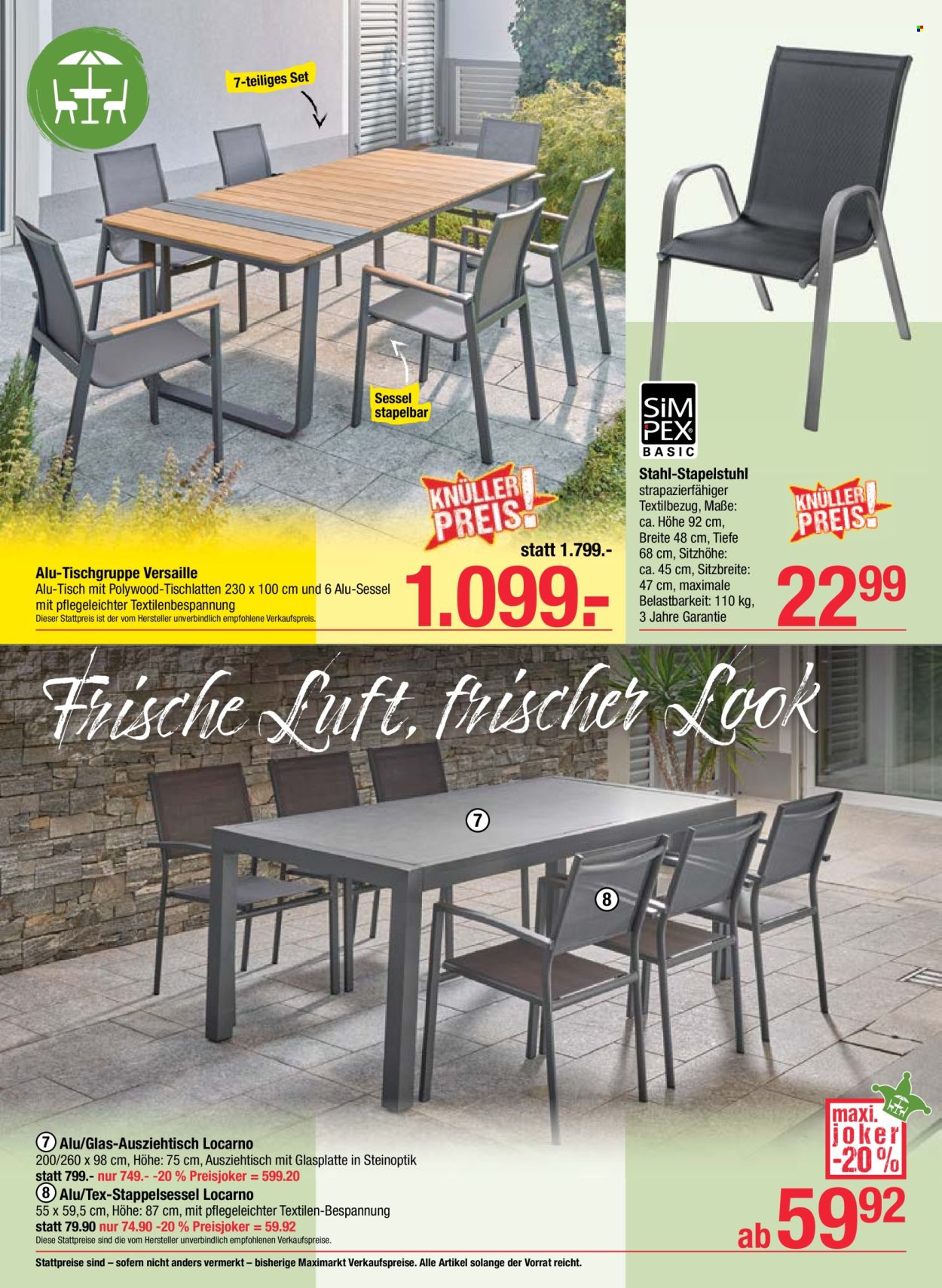 Angebote Maximarkt - 31.3.2025 - 10.5.2025. Seite 1