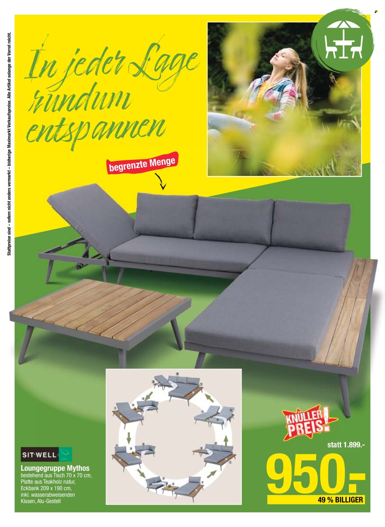 Angebote Maximarkt - 31.3.2025 - 10.5.2025. Seite 1