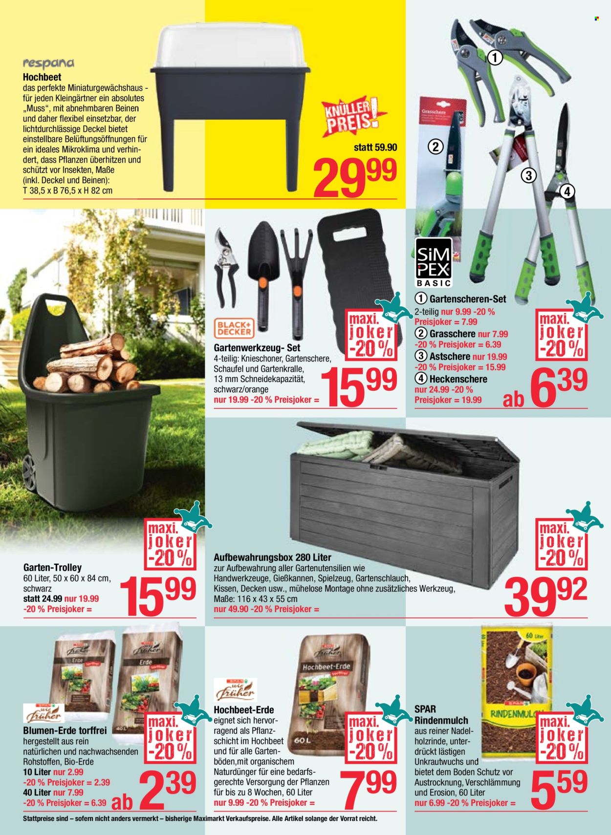 Angebote Maximarkt - 31.3.2025 - 10.5.2025. Seite 1