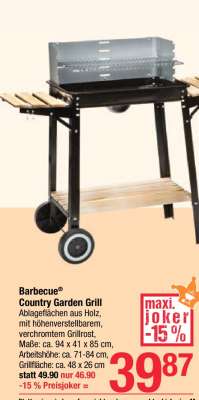 Barbecue® Country Garden Grill