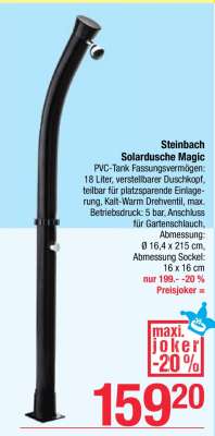 Steinbach Solardusche Magic