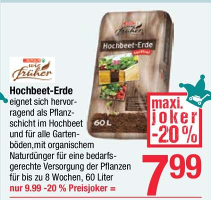 Hochbeet-Erde