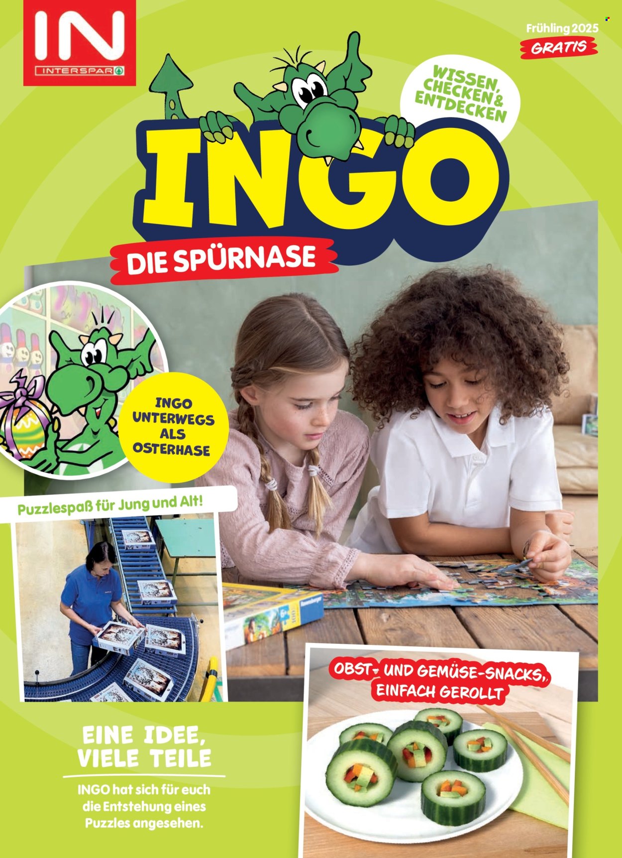 Leták INTERSPAR. Strana 1