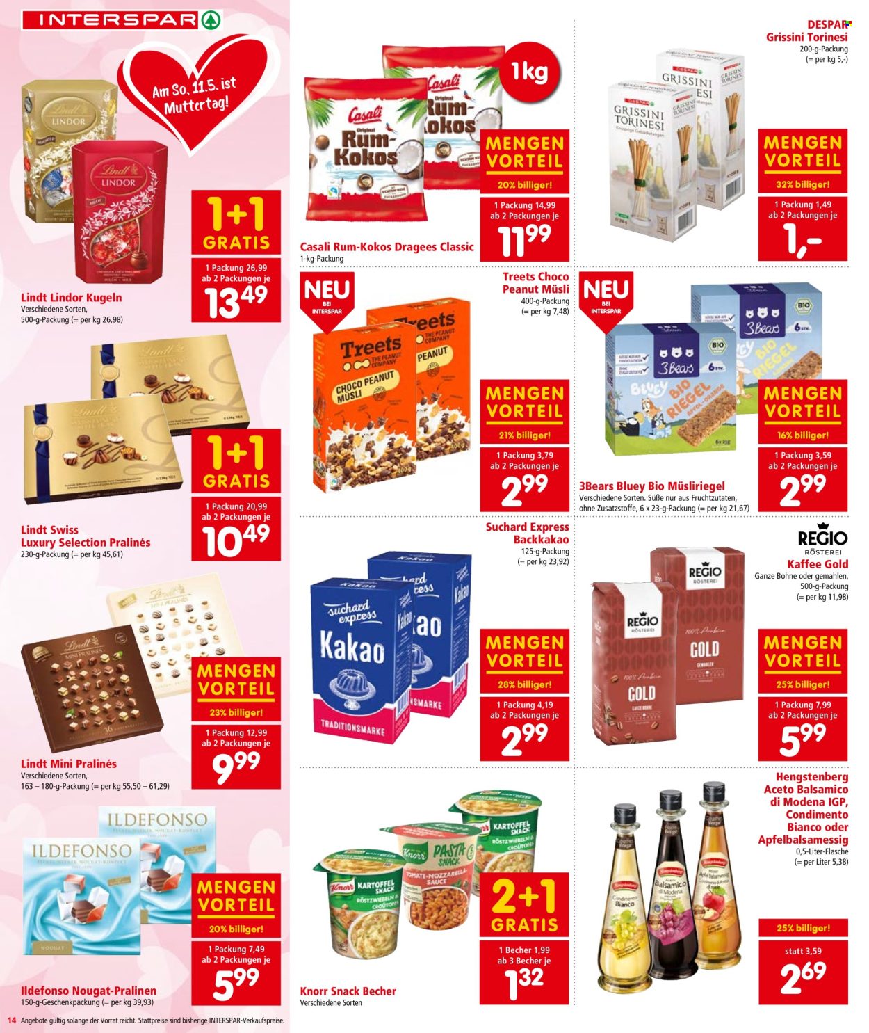 Angebote INTERSPAR - 24.4.2025 - 7.5.2025. Seite 1