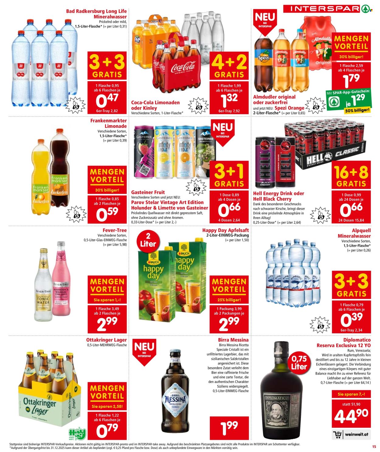 Angebote INTERSPAR - 24.4.2025 - 7.5.2025. Seite 1