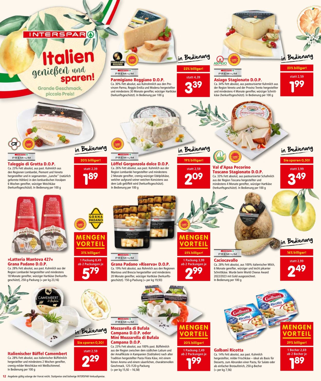Angebote INTERSPAR - 24.4.2025 - 7.5.2025. Seite 1