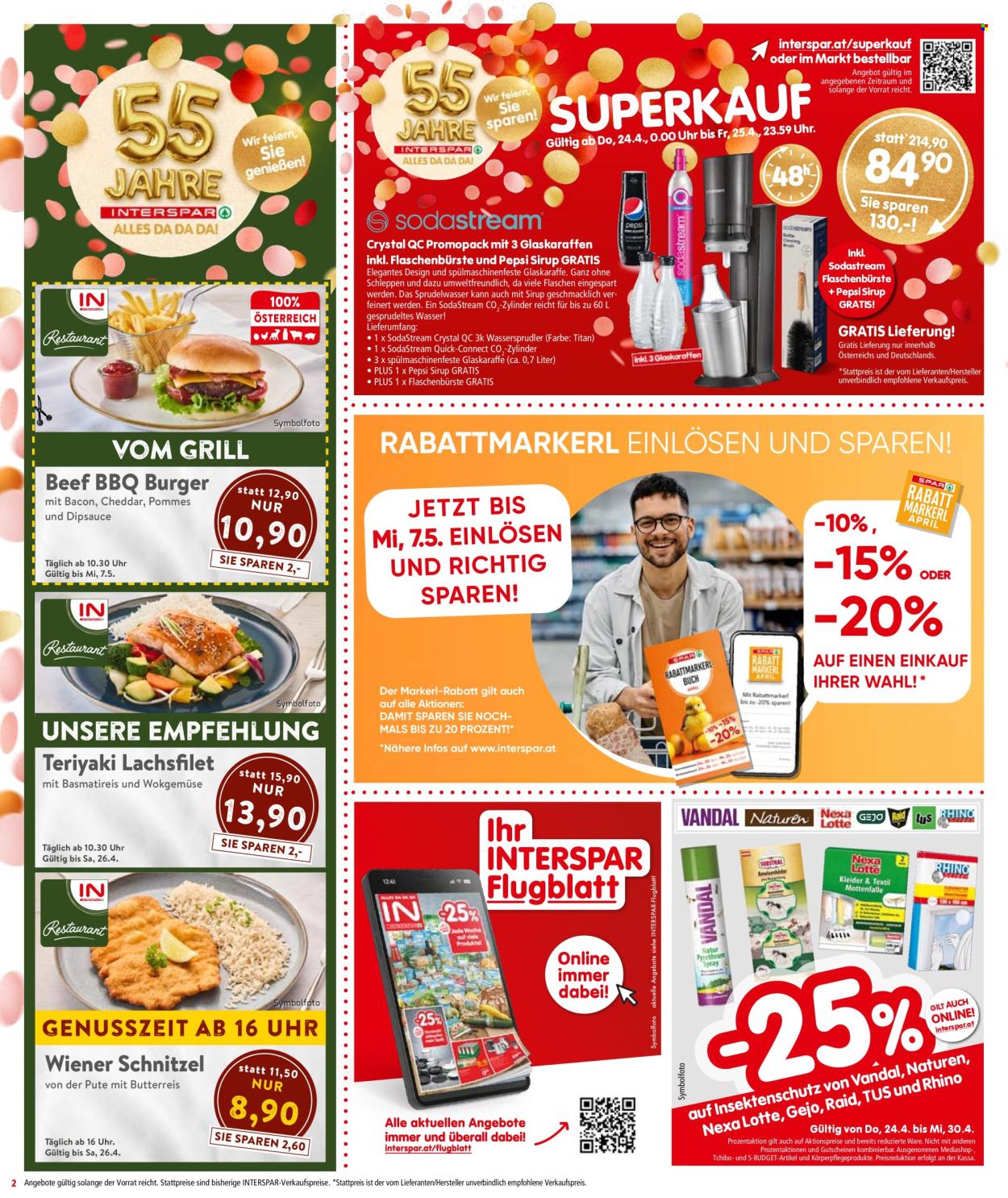 Angebote INTERSPAR - 24.4.2025 - 7.5.2025. Seite 1