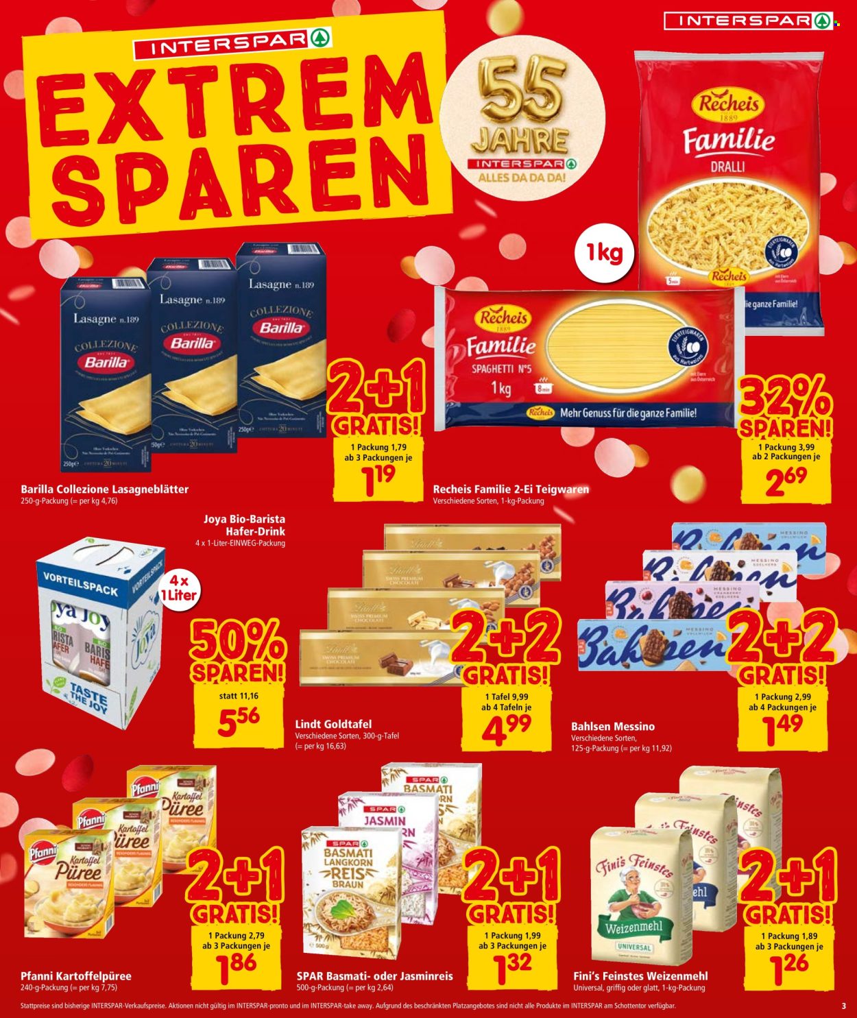 Angebote INTERSPAR - 24.4.2025 - 7.5.2025. Seite 1