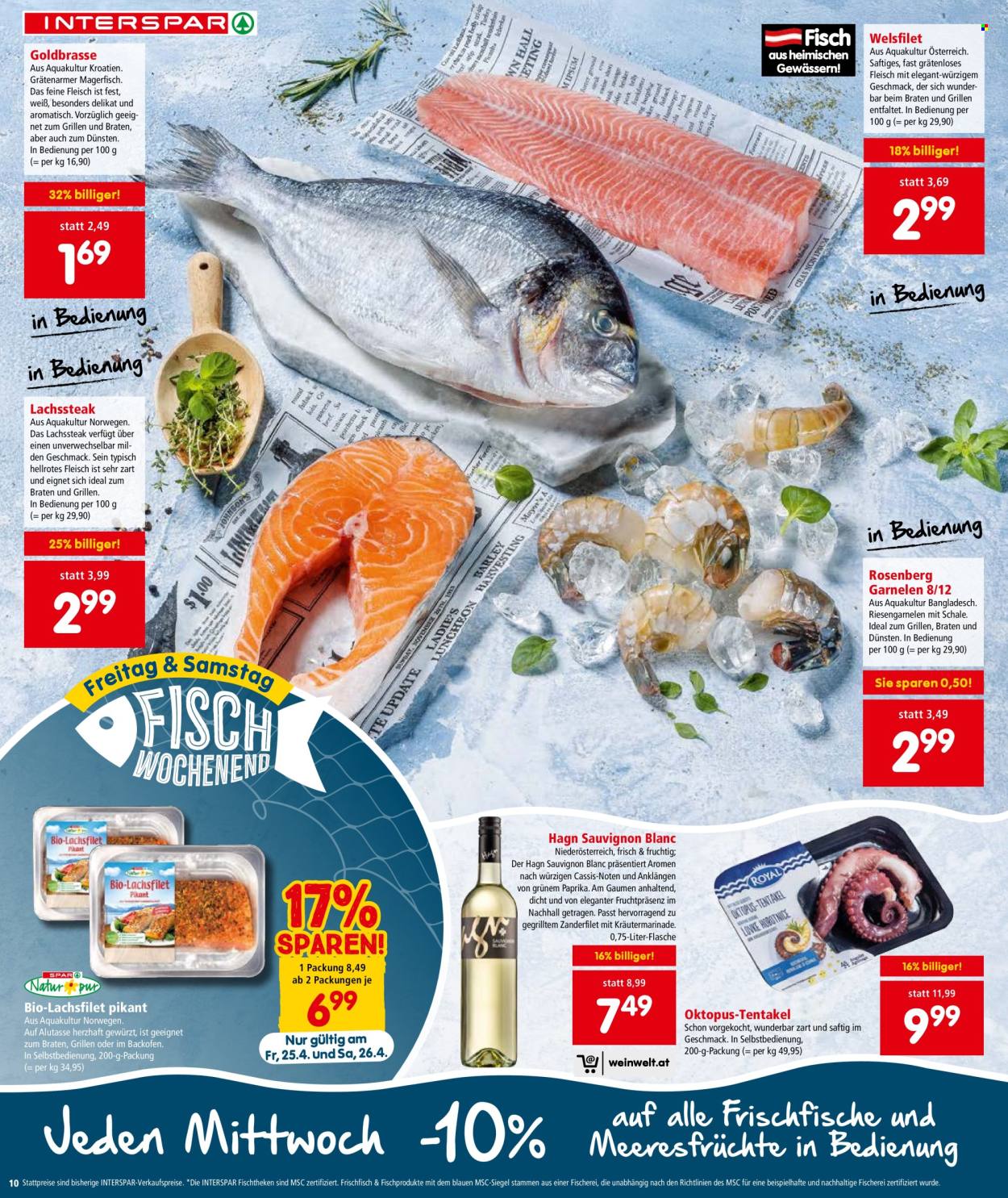 Angebote INTERSPAR - 24.4.2025 - 7.5.2025. Seite 1