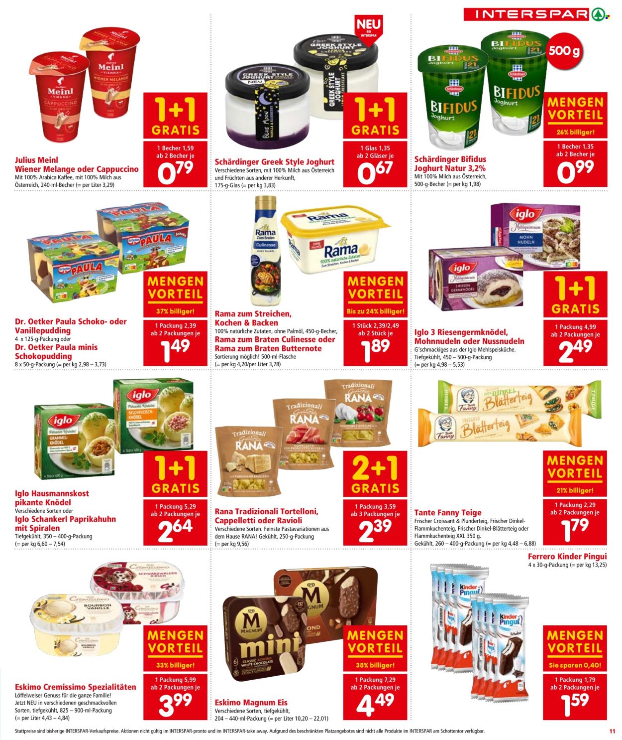 Angebote INTERSPAR - 24.4.2025 - 7.5.2025. Seite 1