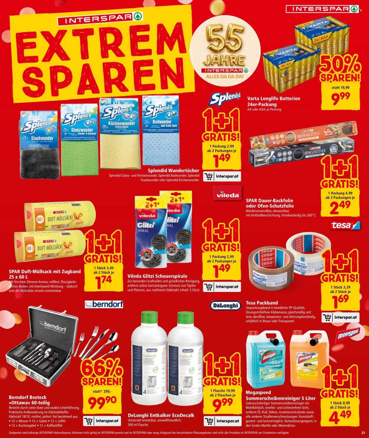 Angebote INTERSPAR - 24.4.2025 - 7.5.2025. Seite 1