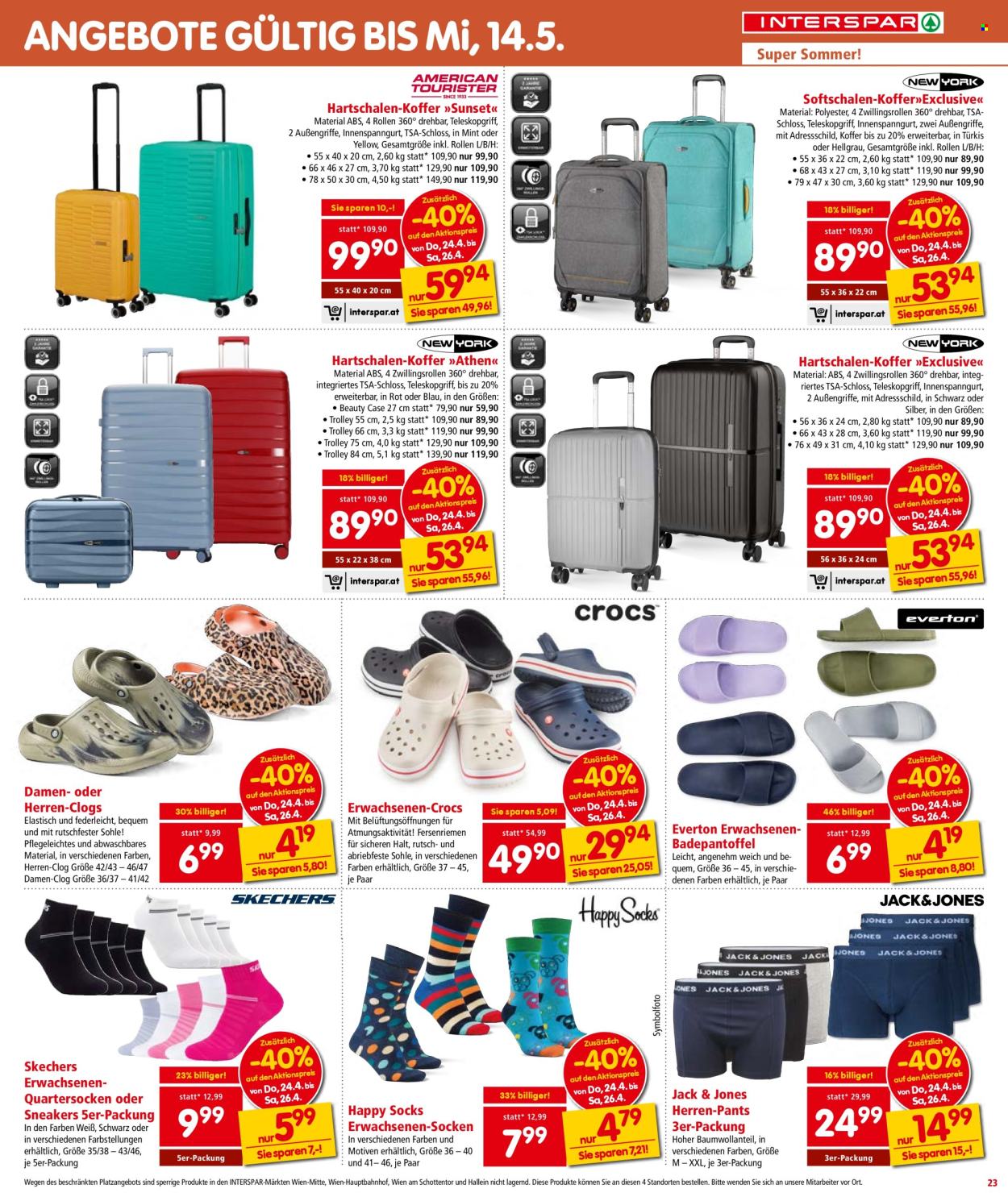 Angebote INTERSPAR - 24.4.2025 - 7.5.2025. Seite 1