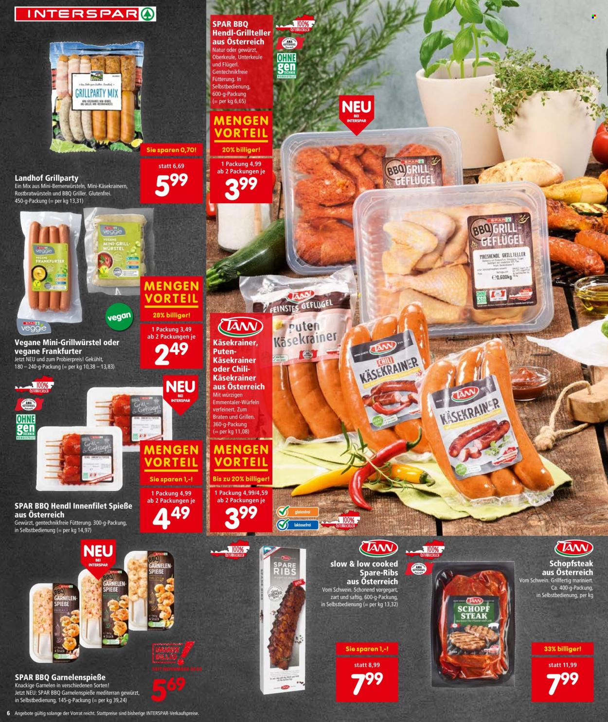 Angebote INTERSPAR - 24.4.2025 - 7.5.2025. Seite 1