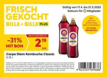Angebote Billa - 17.4.2025 - 21.5.2025.