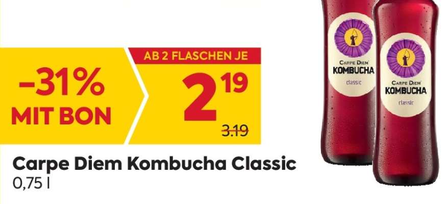 Carpe Diem Kombucha Classic