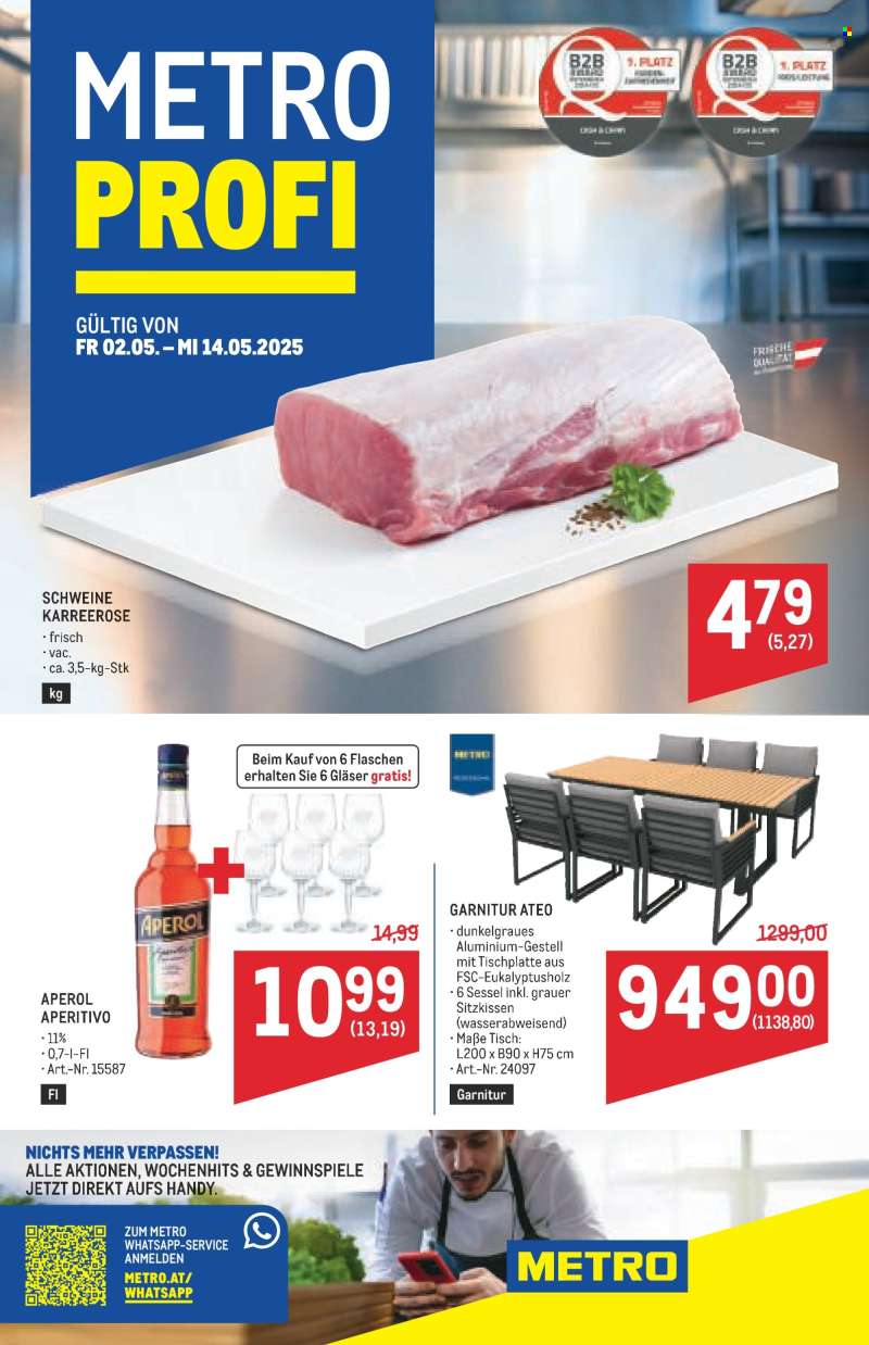 Angebote Metro - 2.5.2025 - 14.5.2025.