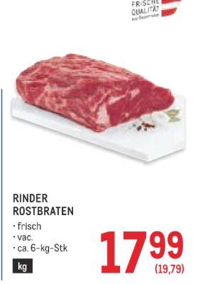 Rinder Rostbraten