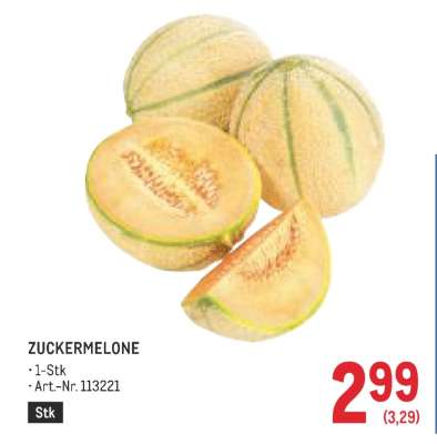 ZUCKERMELONE