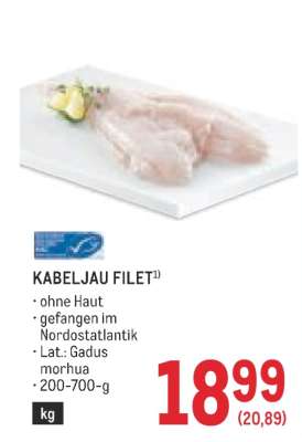 KABELJAU FILET