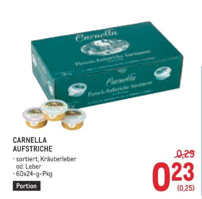 CARNELLA AUFSTRICHE